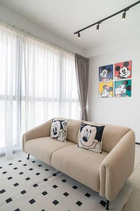 Mickey'S Magic Urban Suites Jelutong Penang, Seaview شقة
